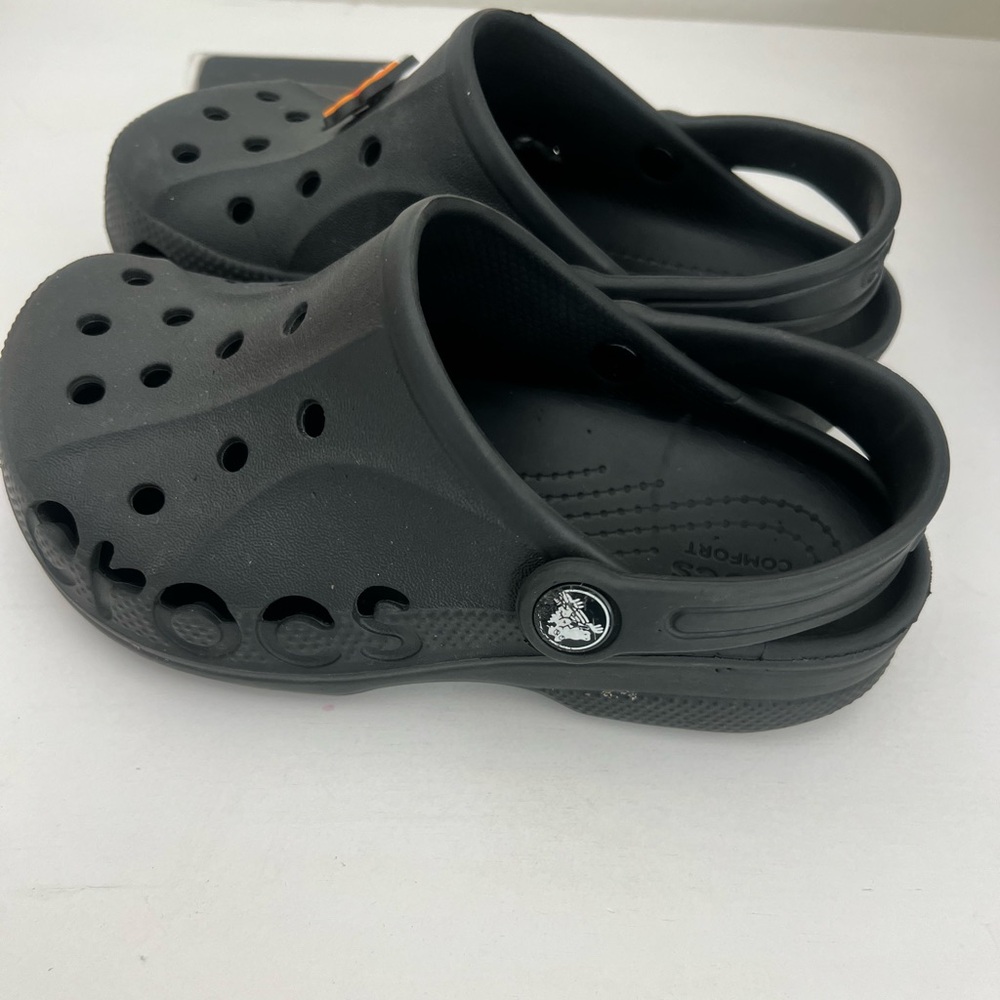 Crocs Kids Black Clogs Size 1
